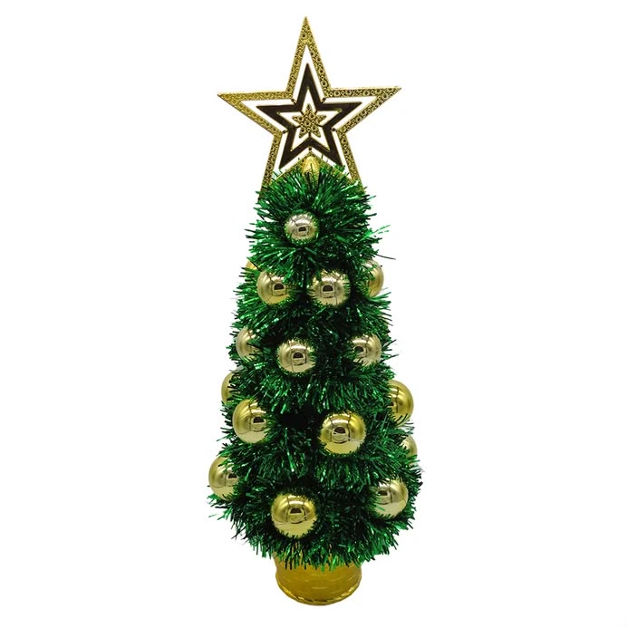 Christmas tree 48cm  4color mix