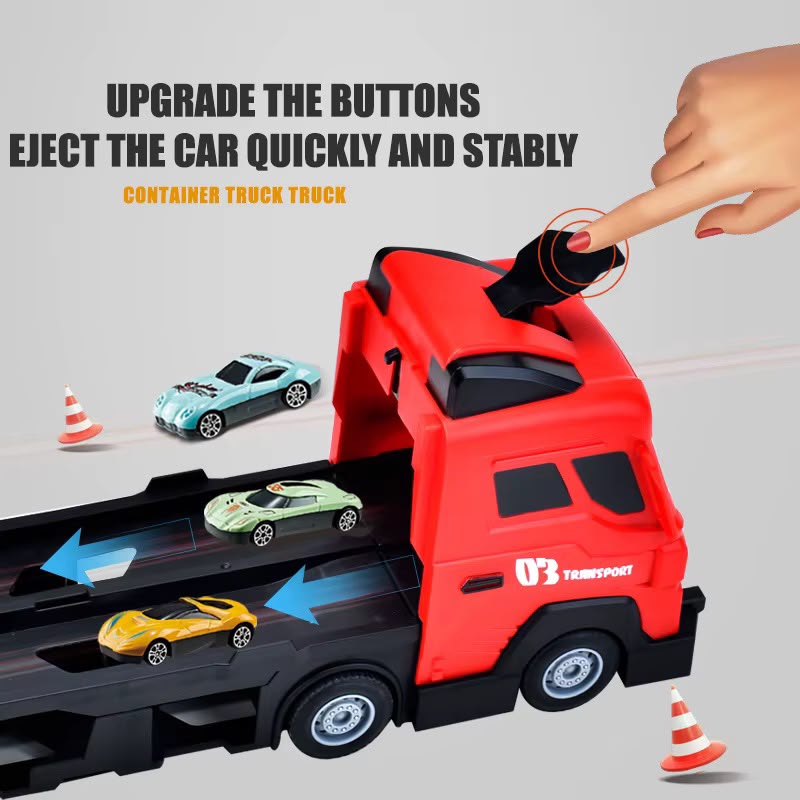 Ejection Track set with small cars