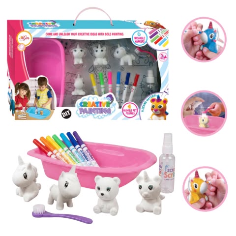 DIY coloring toy