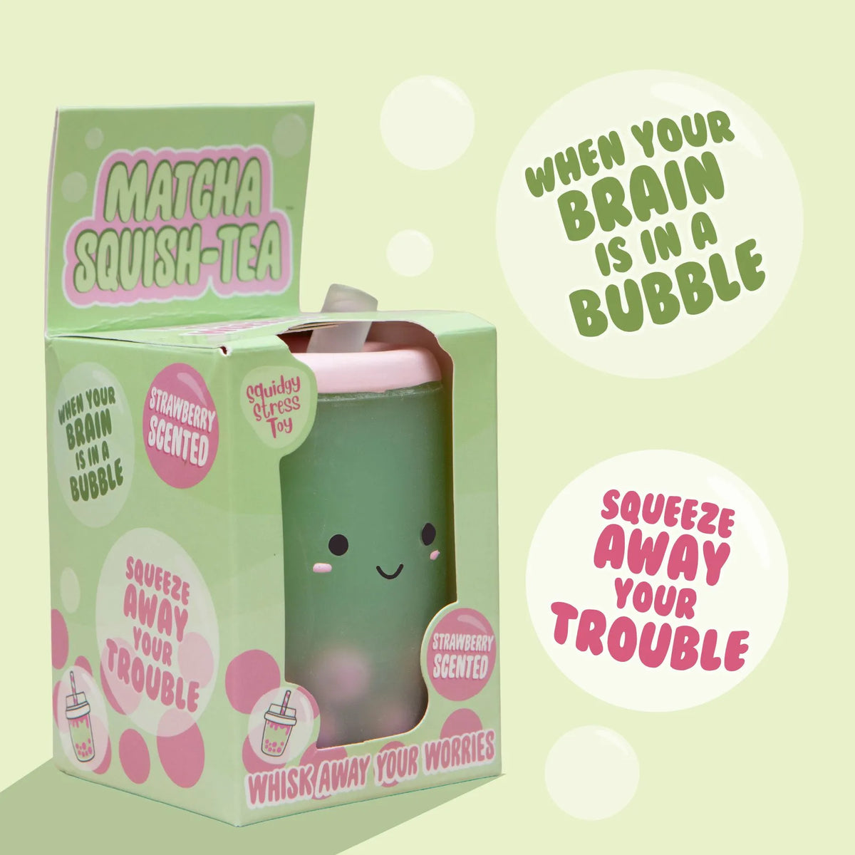Stress Toy - Matcha Squish-Tea