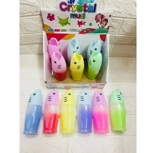 SLIME-CRYSTAL MUD WITH A DOLL INSIDE 12pcs