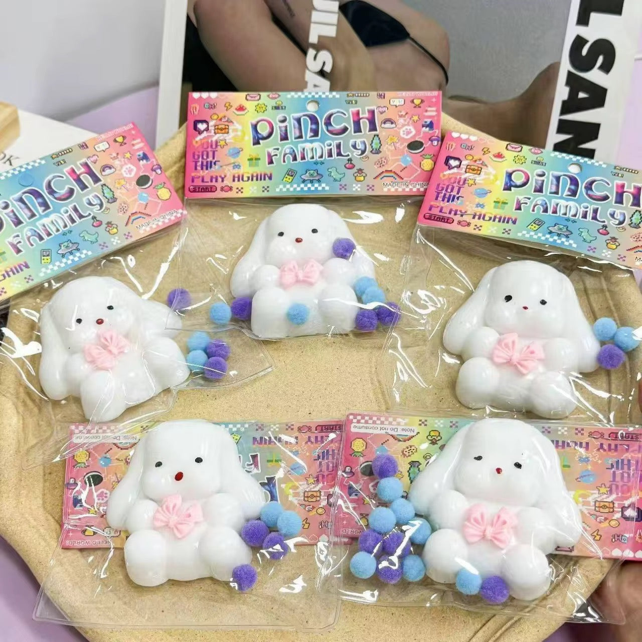 24 pcs Antistress Squishy Soft Toys