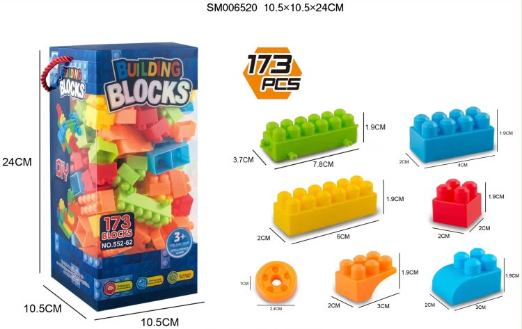 173pc Building Blocks ( big PCS)