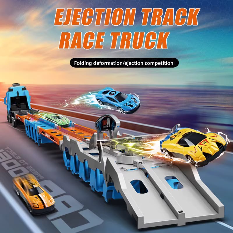 Ejection Track set with small cars