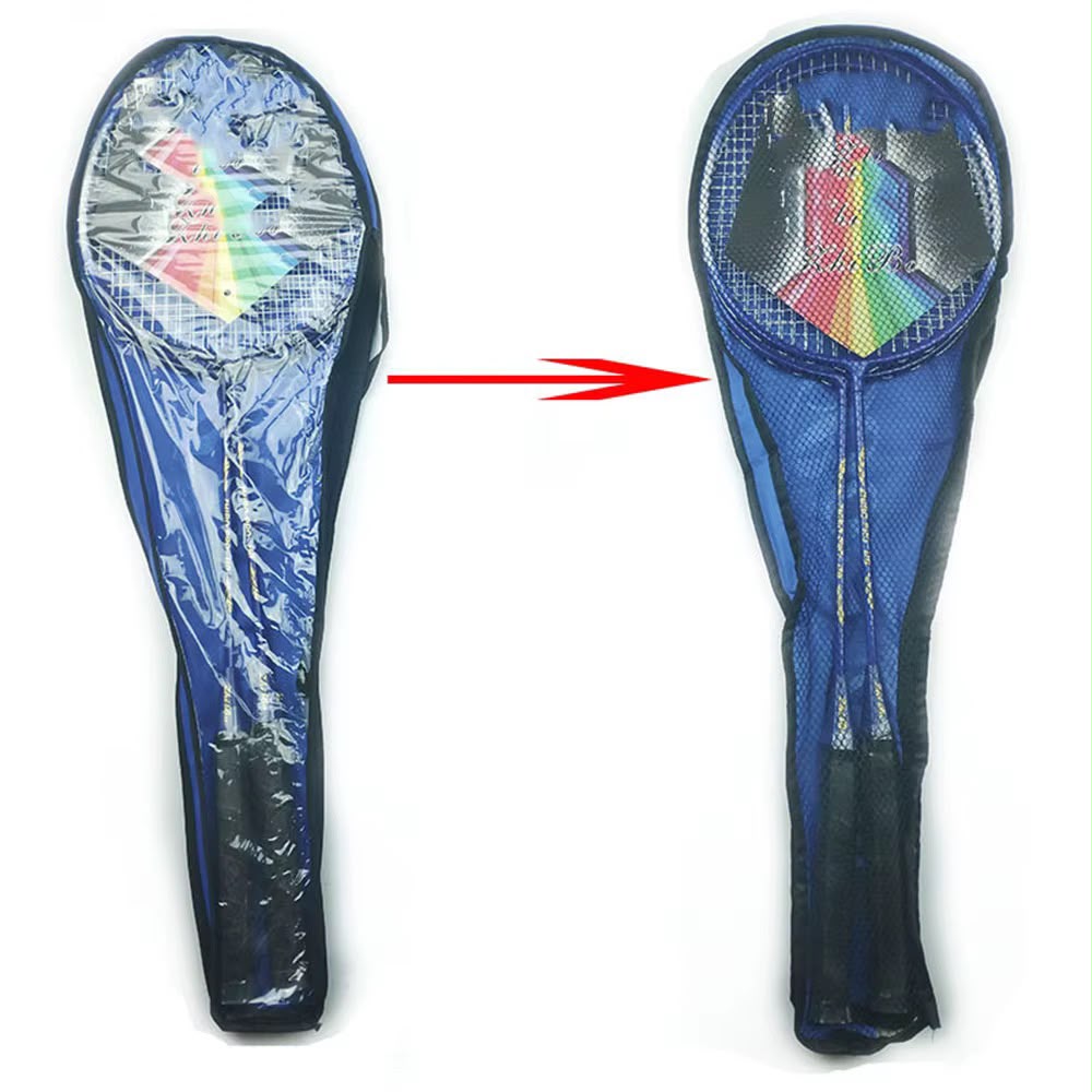 badminton racket 2 mix color