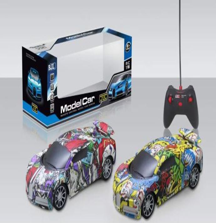 RC Luxury Graffiti Car 1:18 scales