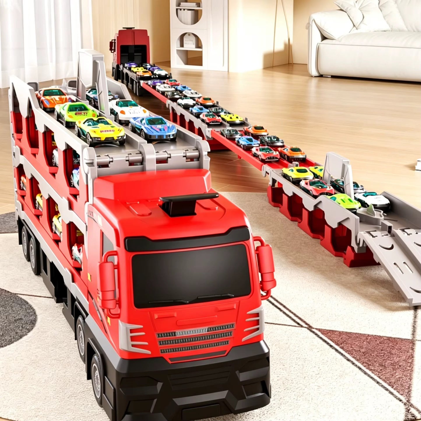 Ejection Track set with small cars