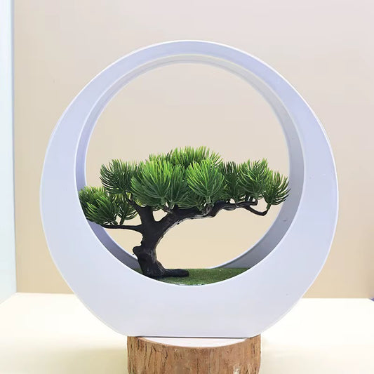 Round Ring Frame Artificial Tree Decoration – toy, wholesale