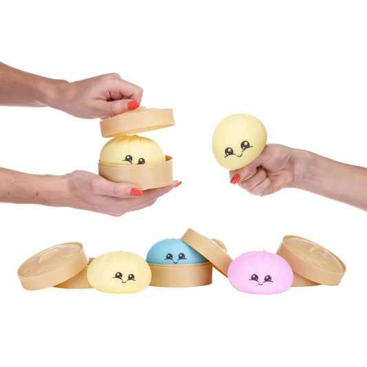 12pcs dumplings with smiley face big size 8.5cm