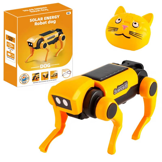 Solar energy robot dog