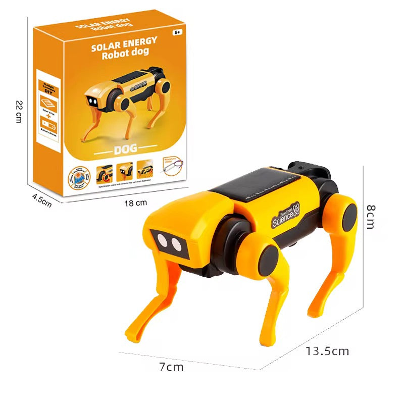 Solar energy robot dog