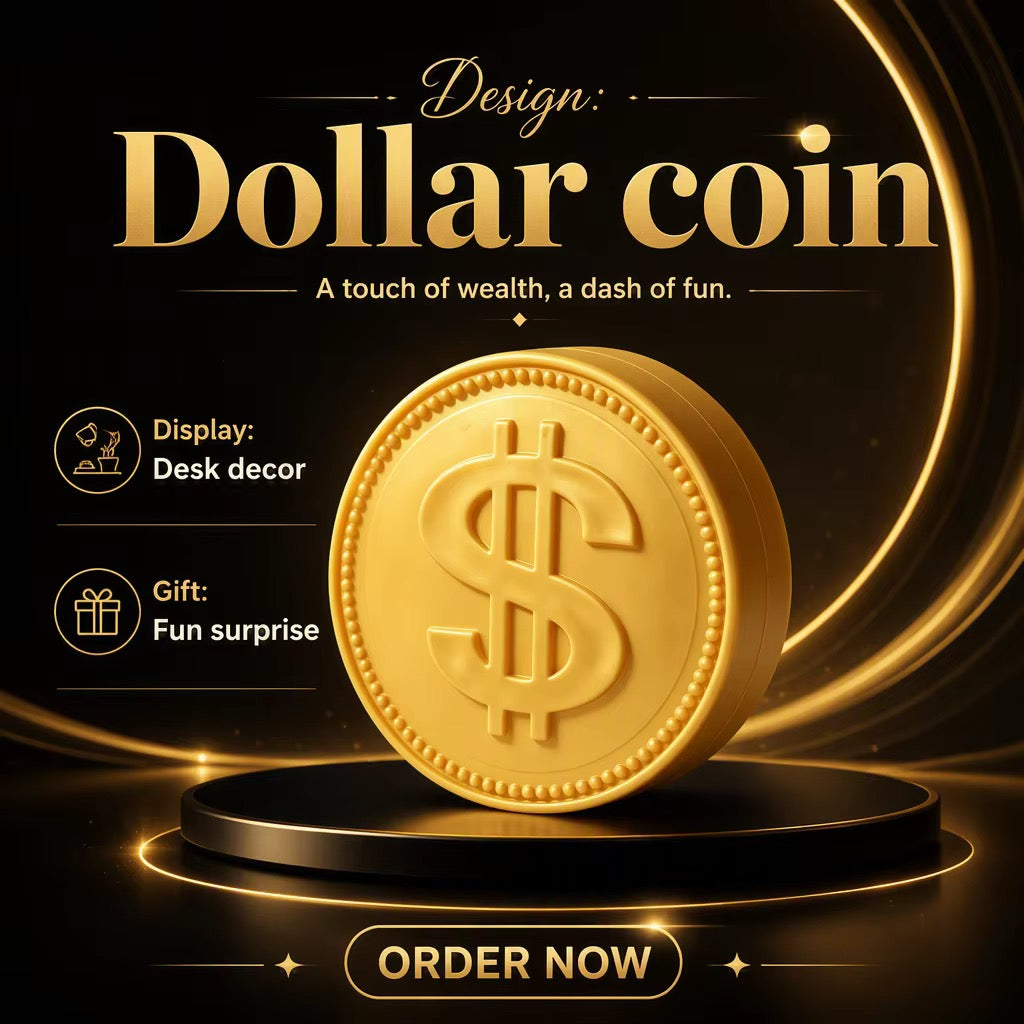 6pcs Coin squshy