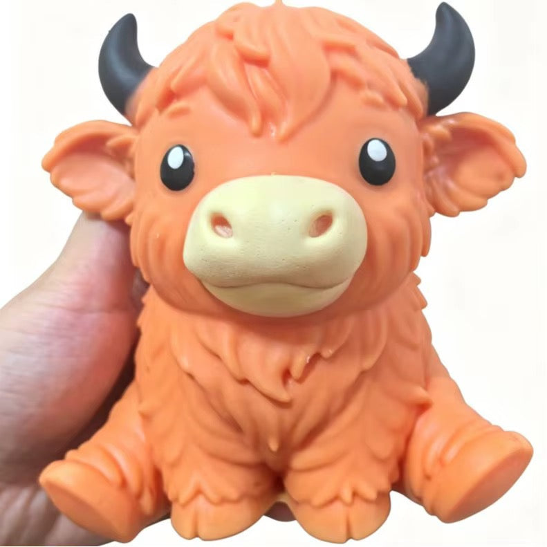 6pcs Highland cow