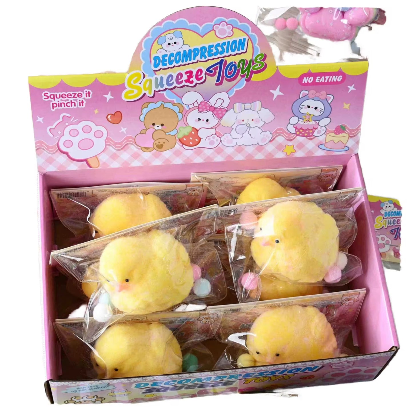 24 pcs Antistress Squishy Soft Toys