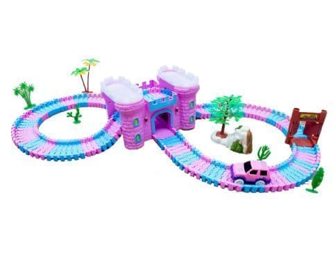 158 pcs light and music track set