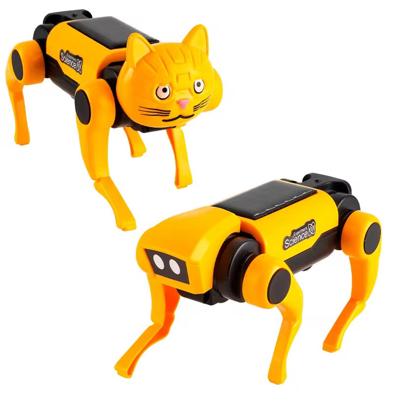 Solar energy robot dog