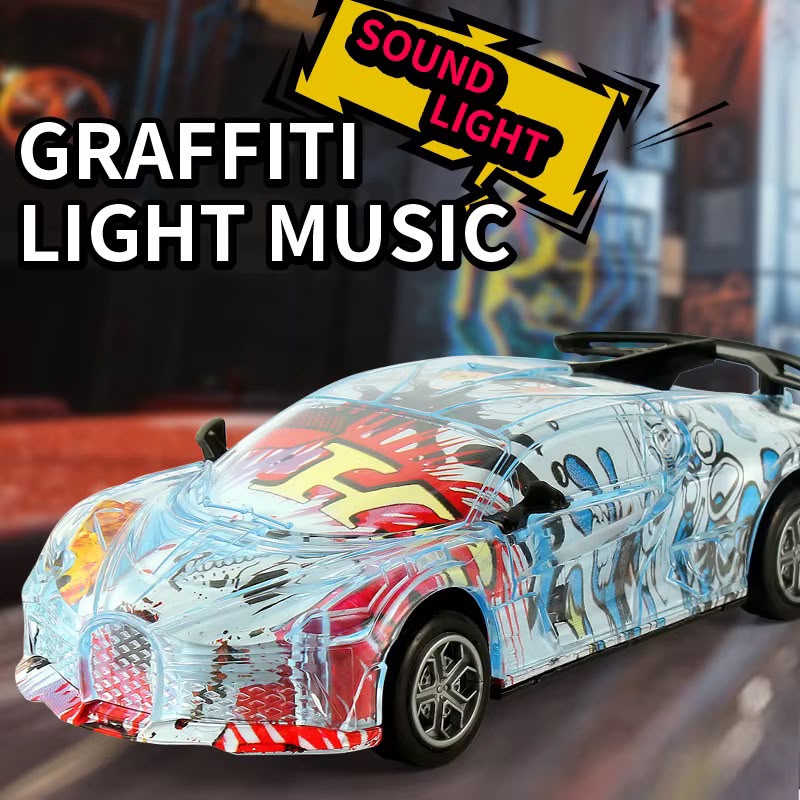 RC Luxury Graffiti Car 1:18 scales