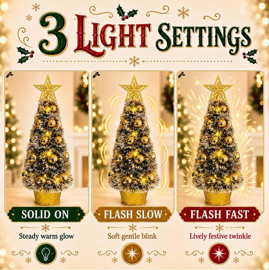 Christmas tree 48cm  4color mix