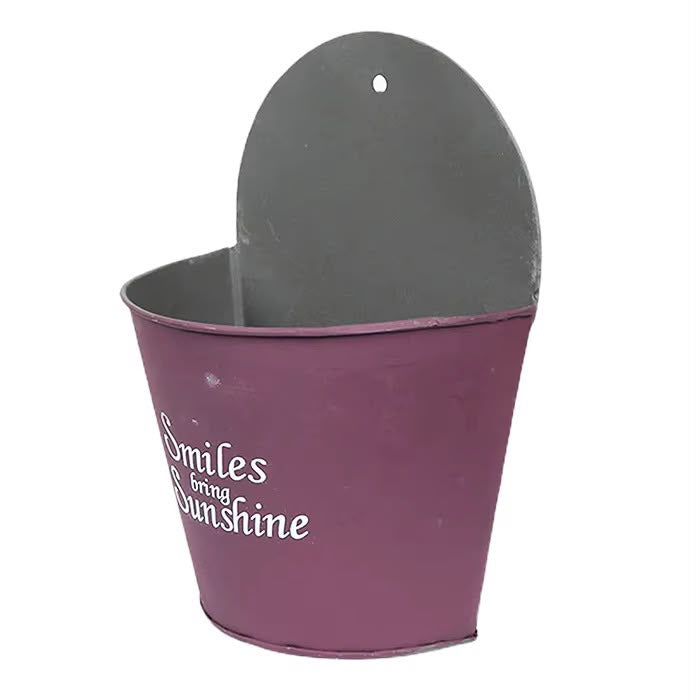 Flower Pot 27-19cm ,5 color mix