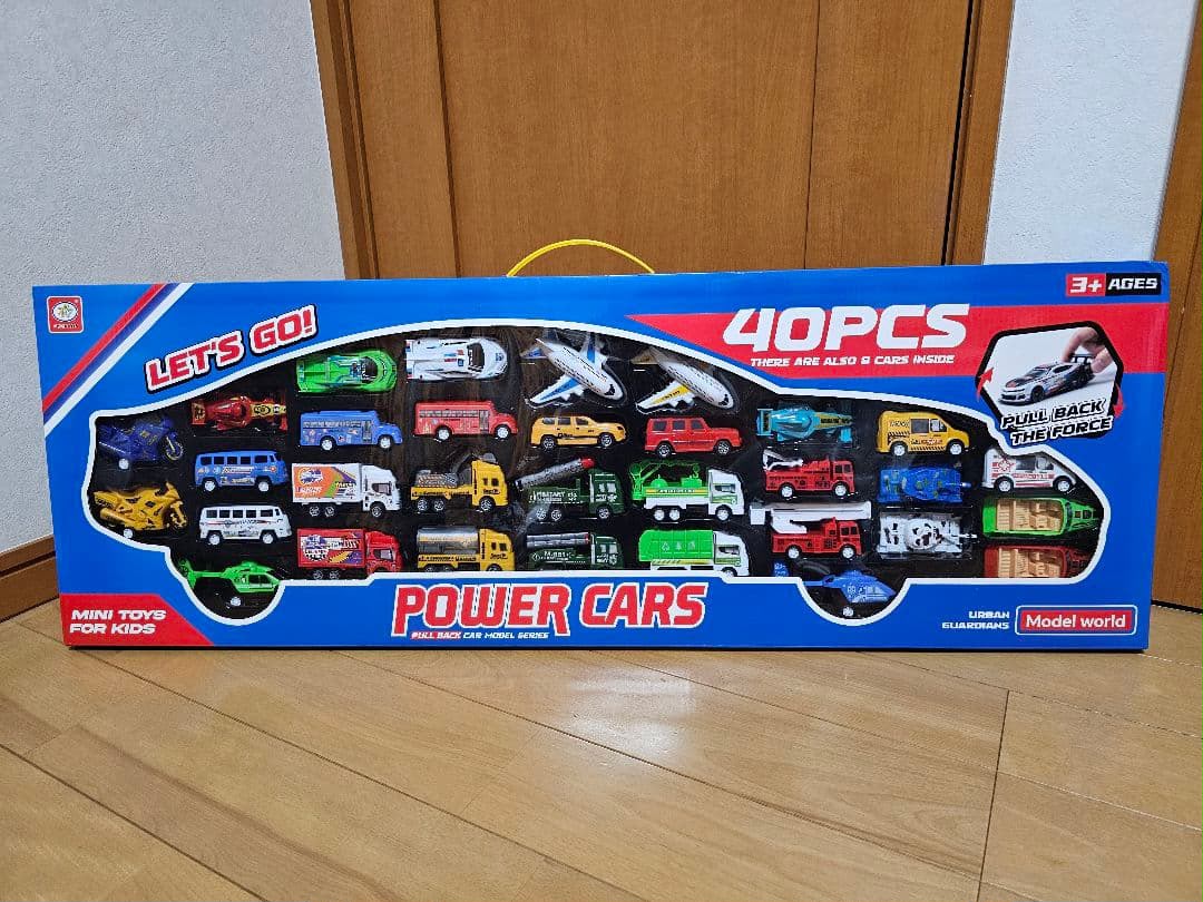 40pcs Power Cars