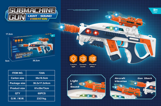 Electric sound and light gun