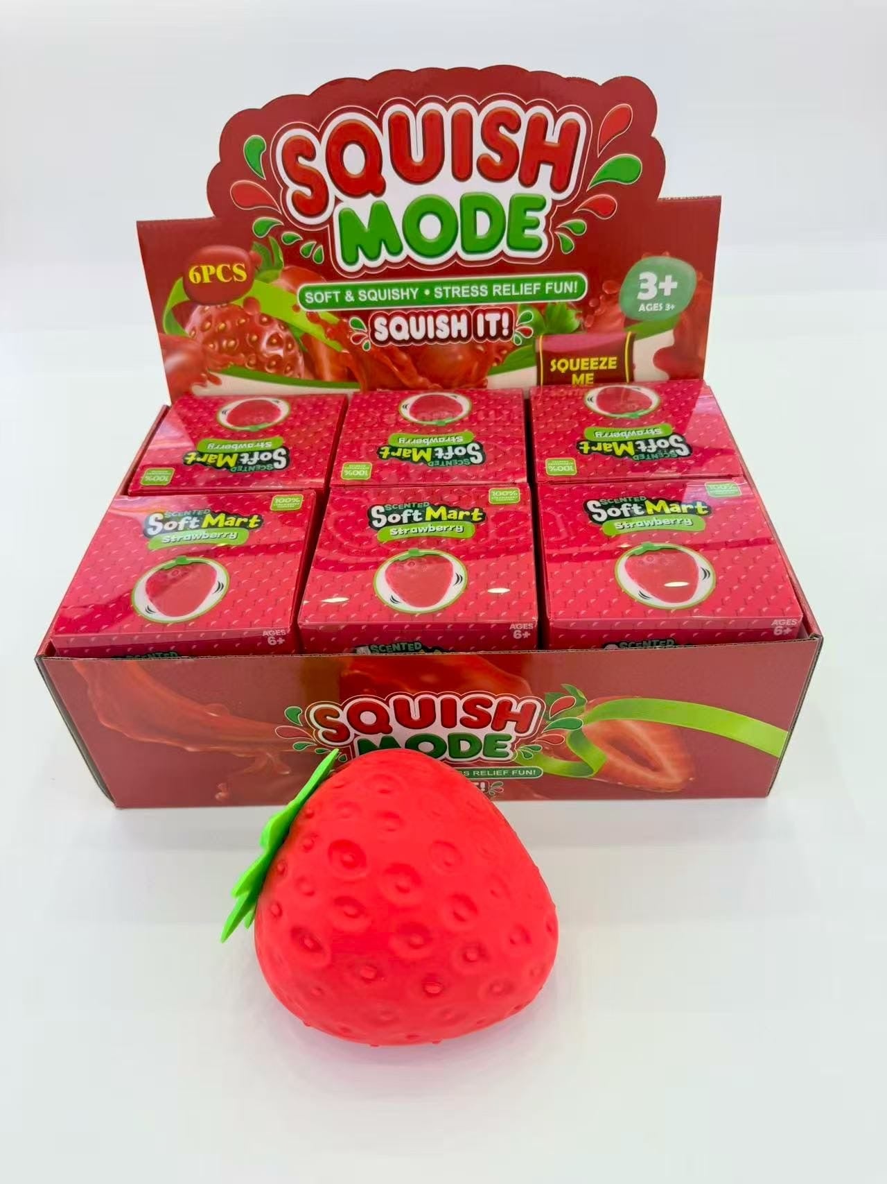 6pcs strawberry