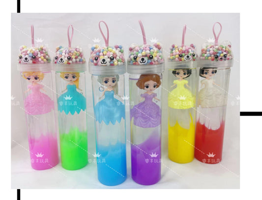 SLIME-CRYSTAL MUD WITH A DOLL INSIDE 6pcs