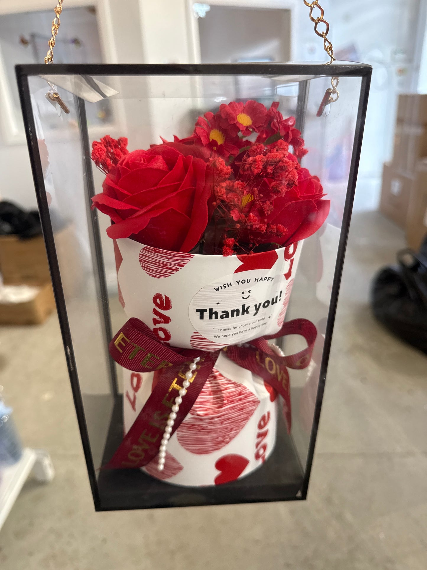 4pcs Rose  Artificial Flower