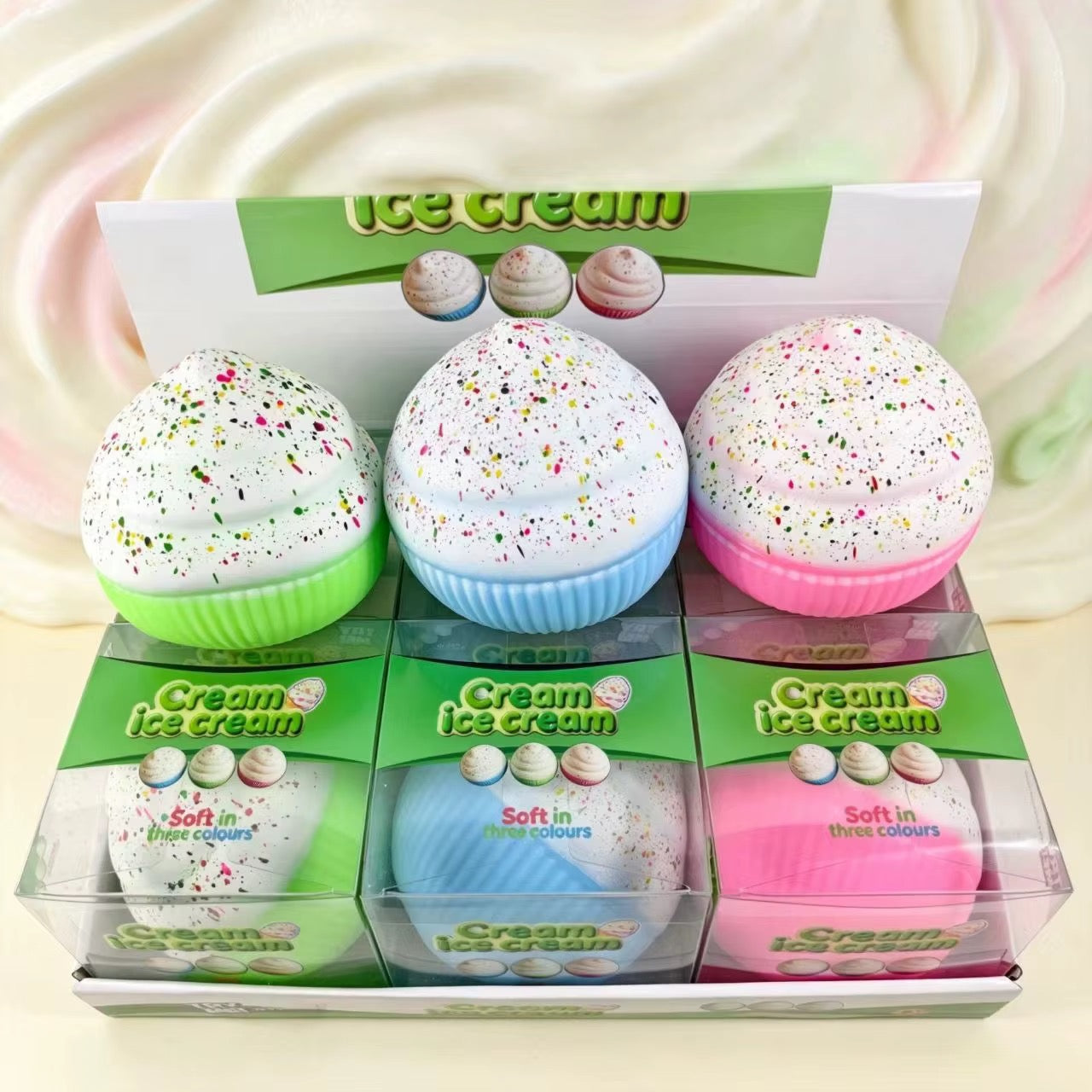 6pcs ice cream