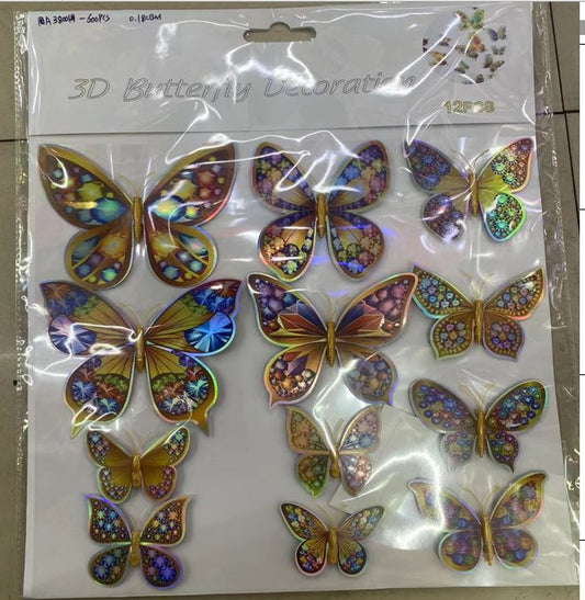 Large butterfly decoration Mixed