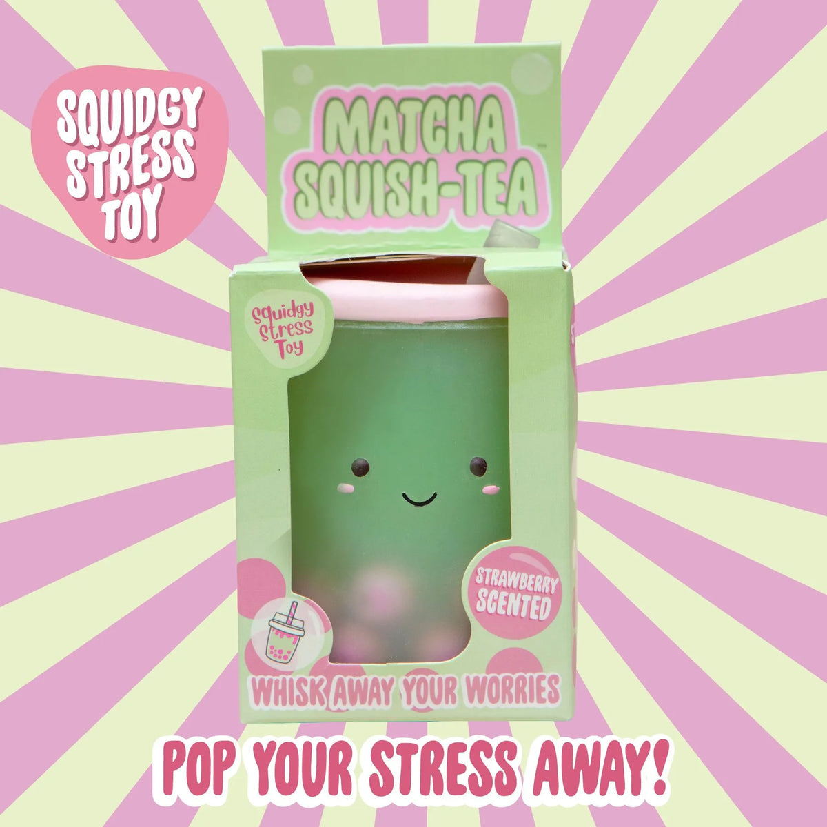 Stress Toy - Matcha Squish-Tea