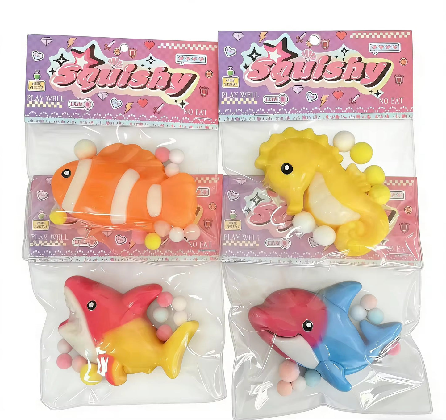 24 pcs Antistress Squishy Soft Toys
