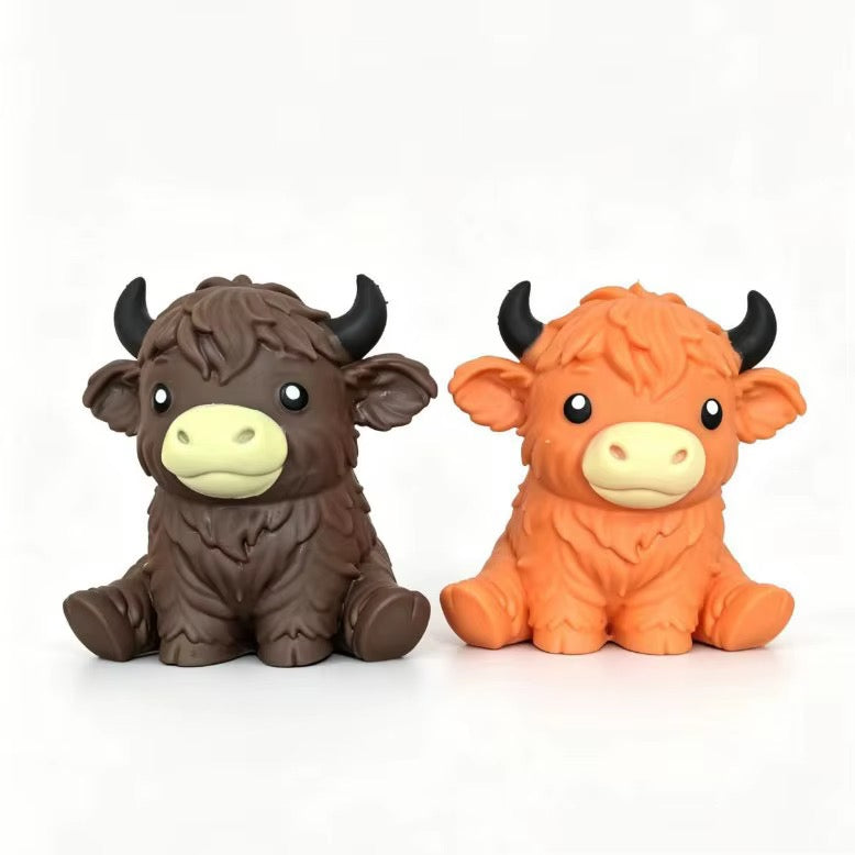 6pcs Highland cow