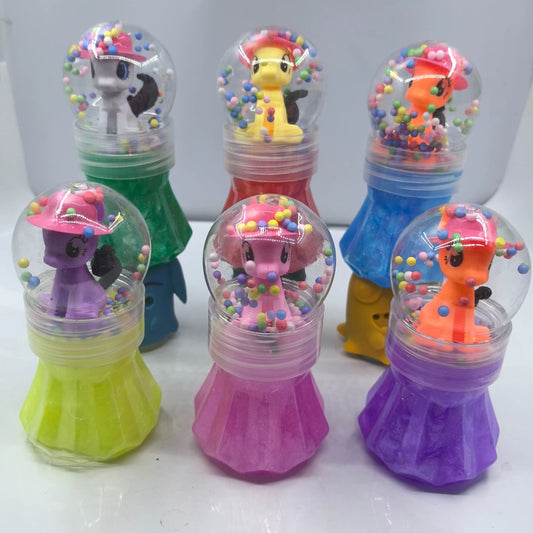 SLIME-CRYSTAL MUD WITH A DOLL INSIDE 12pcs