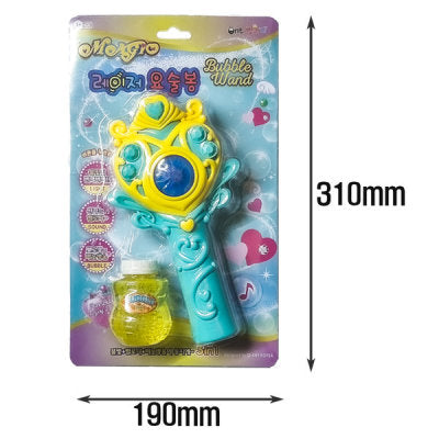 Electric bubble wands with light and music Bubble machine Bubble Maker with water JY-W001