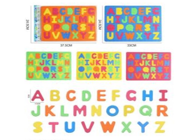 EVA Alphabet Puzzle