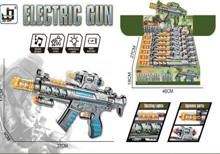 6pcs Electic Gun light Up