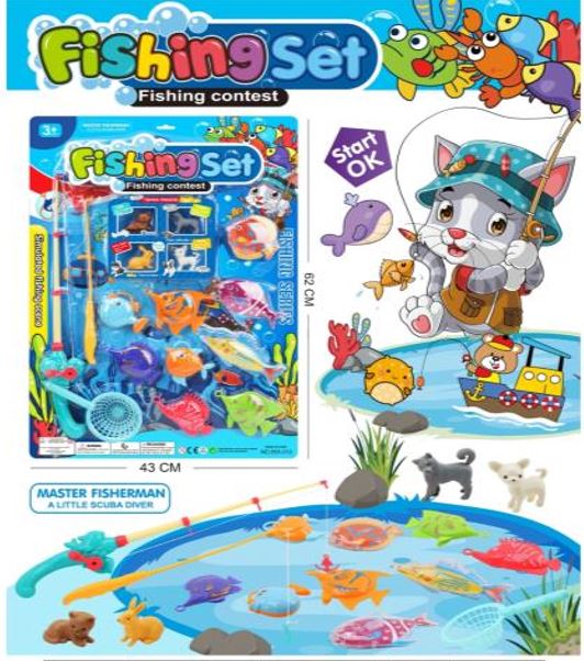 Pet Double Pole Fishing suit