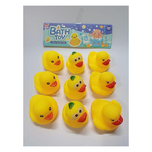 Bath Toy Rubber Ducks 9pcs