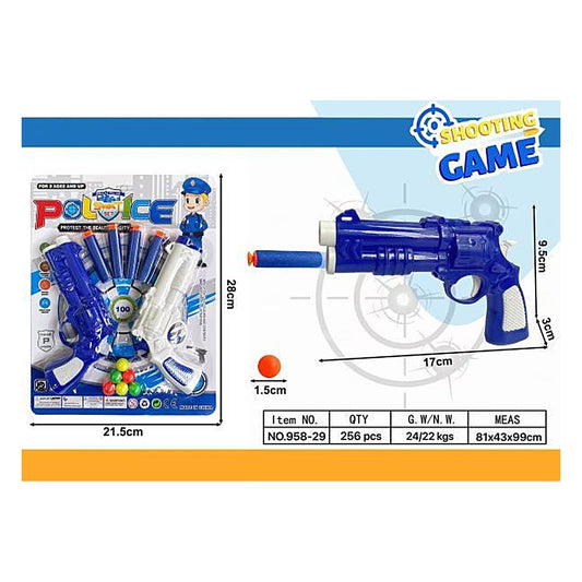 Police Gun Shooting Game with Targets