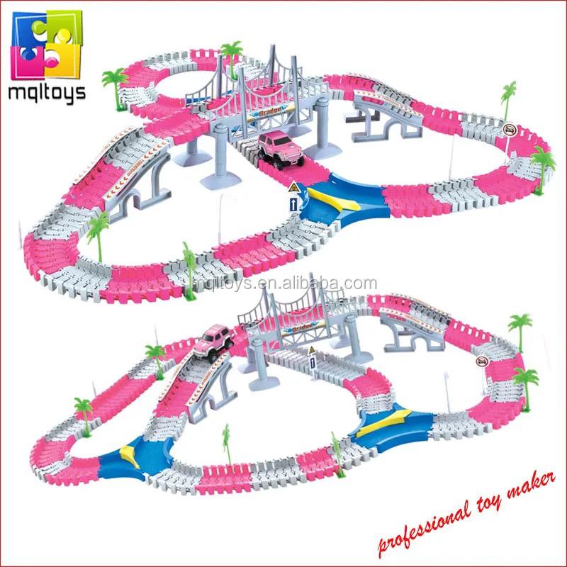 CREATE A ROAD TRACK SET