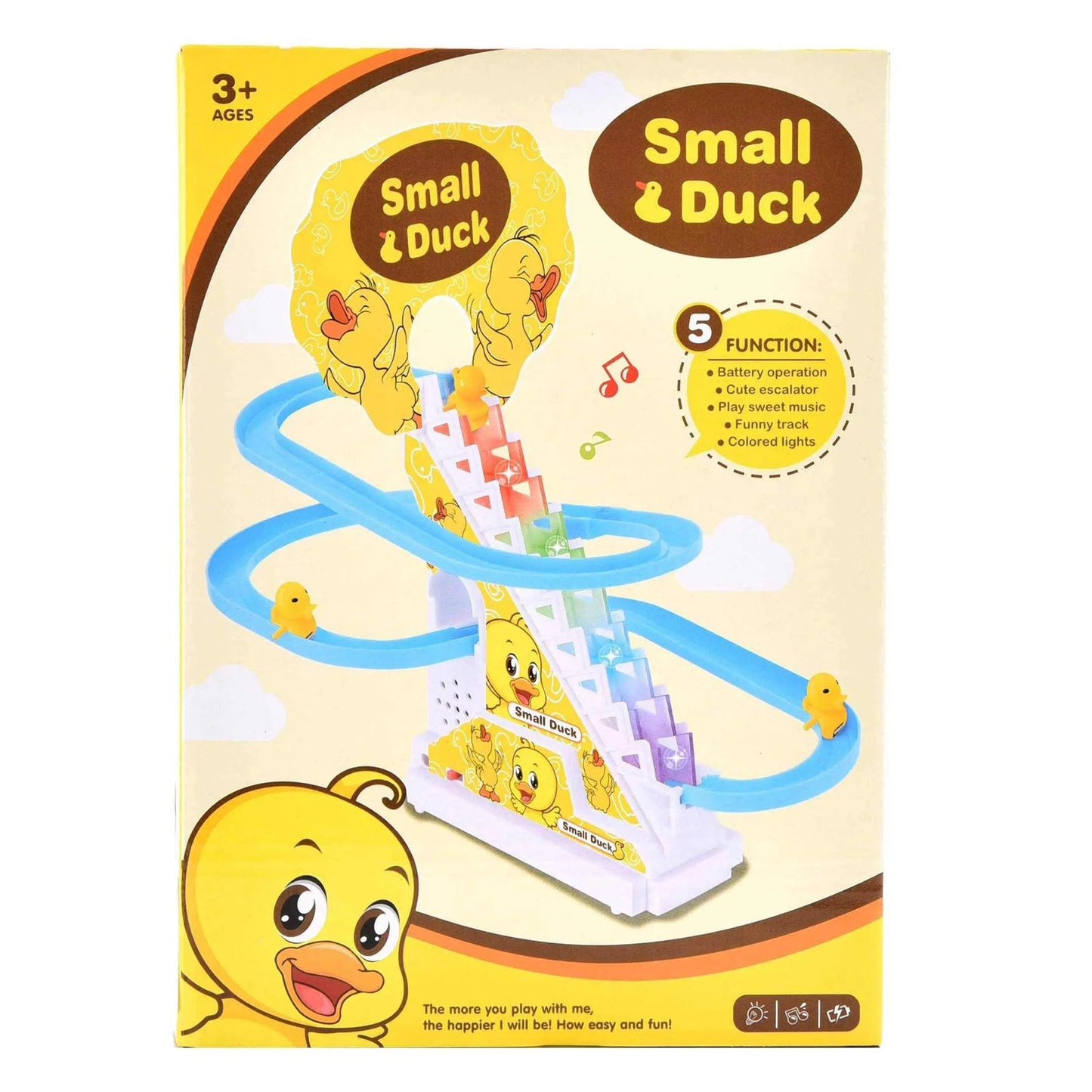 DUCK TRACK SET W/LIGHT &MUSIC P.BX