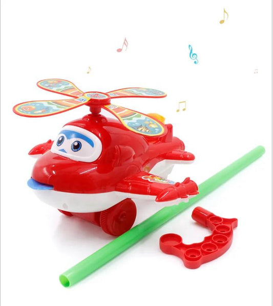 Hand push Helicopter set. 8500