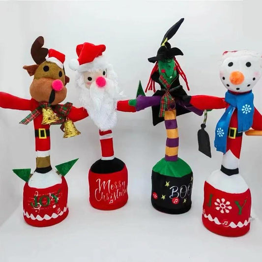 Christmas talking back dolls 137A