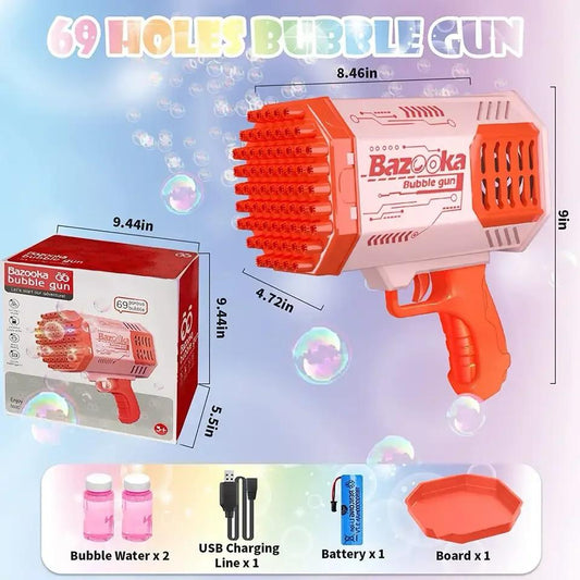 69-hole cool bubble gun