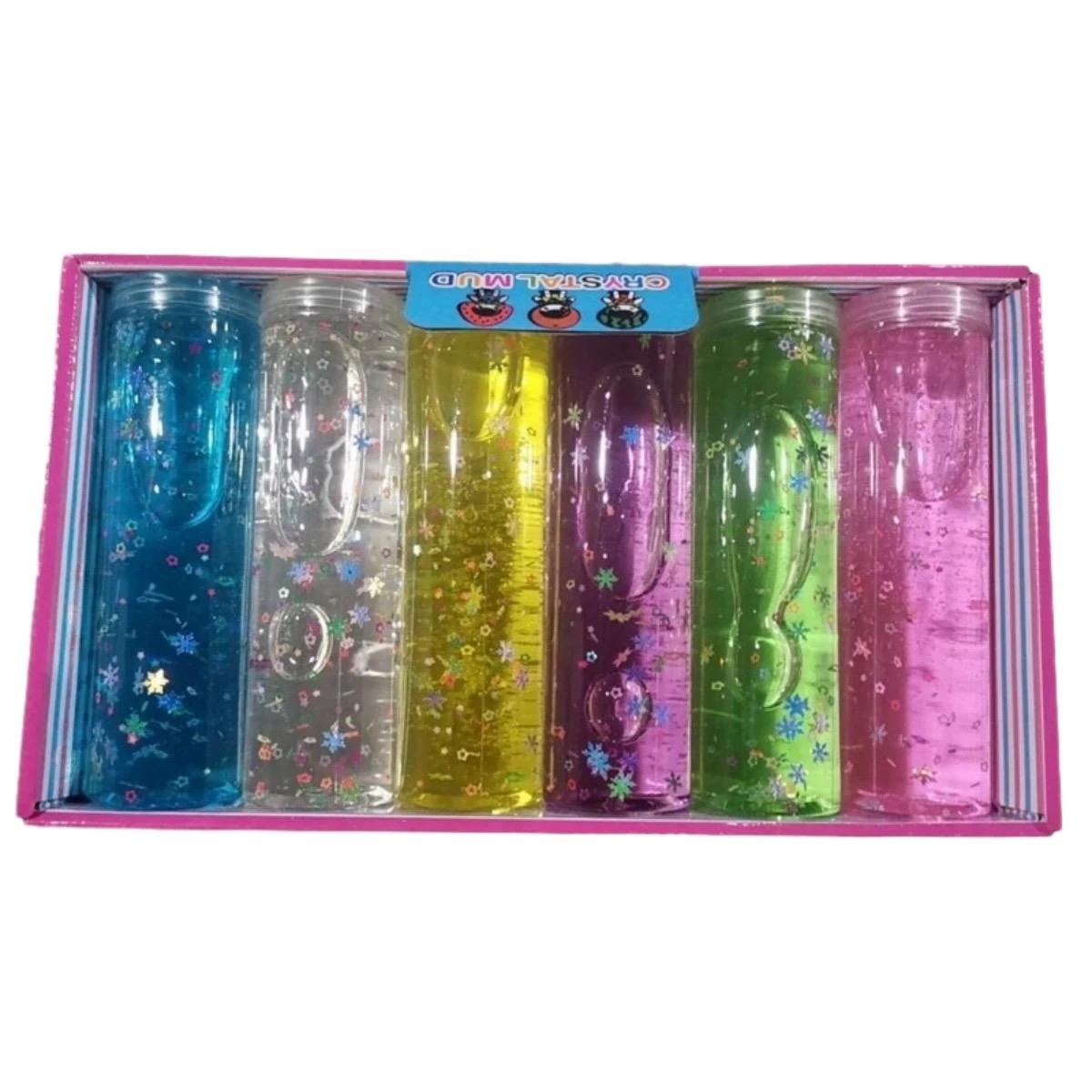 SLIME-CRYSTAL MUD WITH A DOLL INSIDE 6PCS