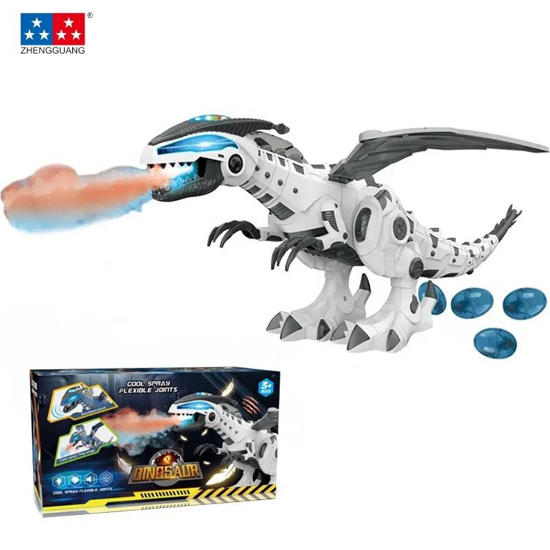 Electric Spray Mechanical Dinosaur, Blue and White, Secret Box 810