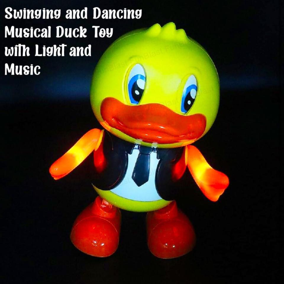 Electric dancing cute duck R03C