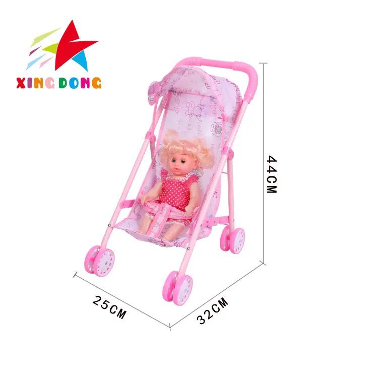 16 inch push chair toys with a doll 999-30