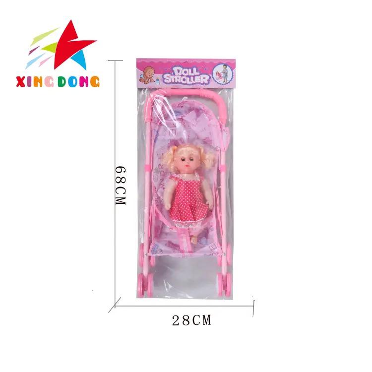 16 inch push chair toys with a doll 999-30